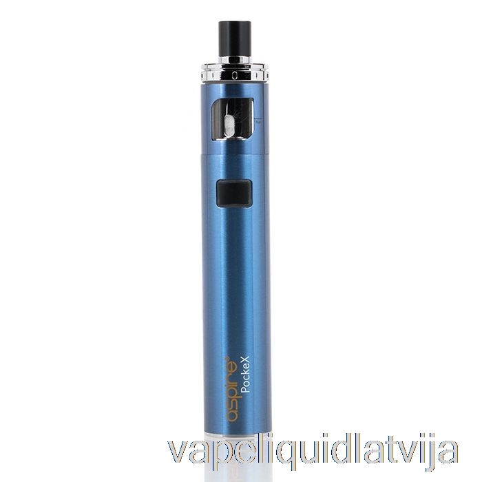 Aspire Pockex Aio Starter Kit Blue Vape Liquid